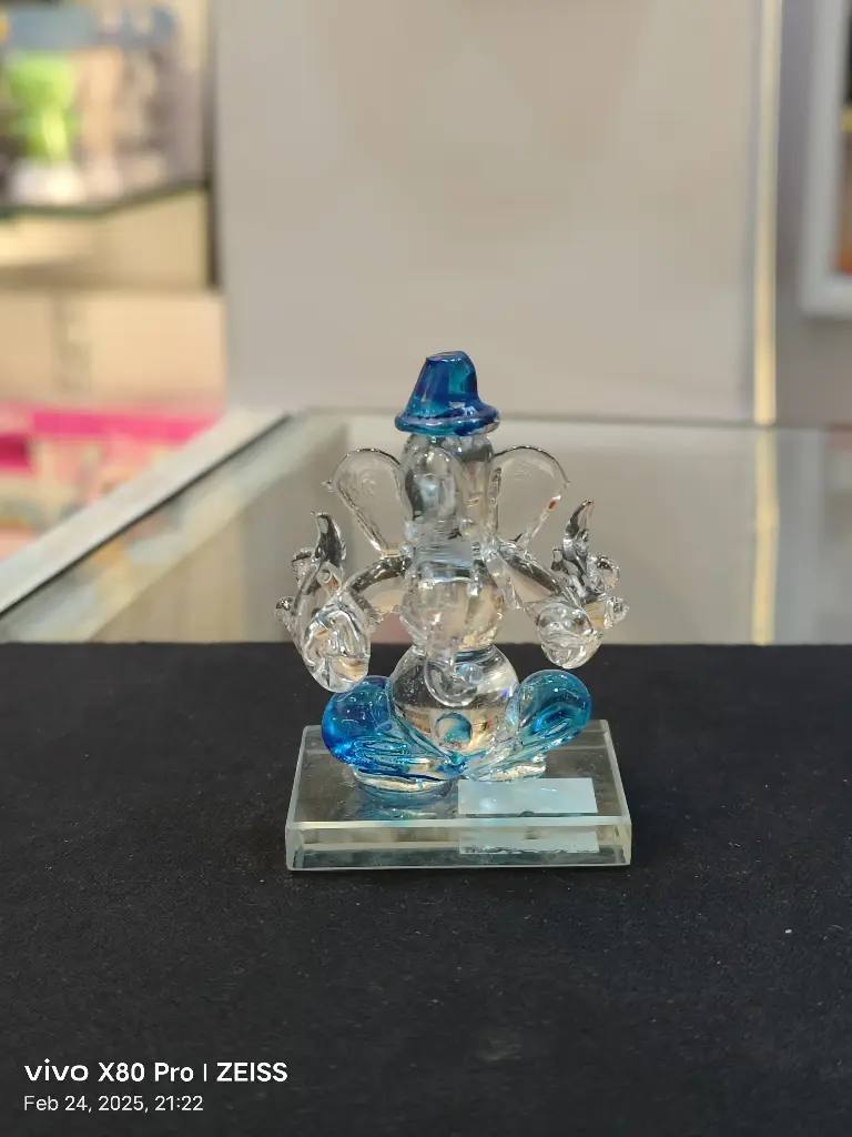 Double Sided Ganesh Ji Blue