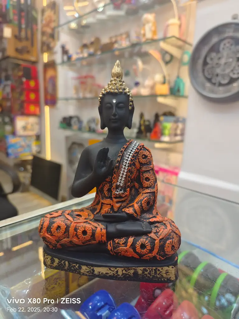 Small Size Orange Budha
