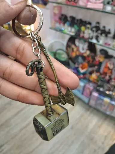 Revealing Keychain thor hammer and Asx combo