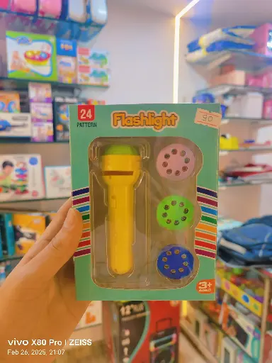 Projector flashlight