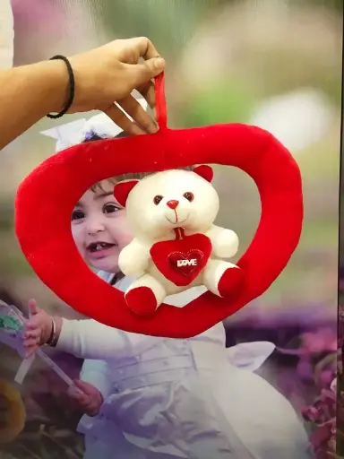 Heart shape teddy