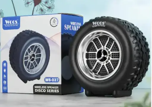 Bluetooth Tyre Style Shape Portable Wireless Speaker