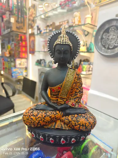 Big Size Orange Budha