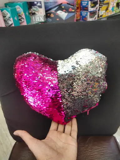 Gliter heart with voice