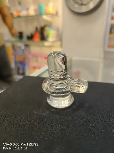 Small Glass Shivling