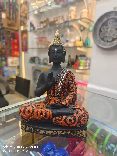 Small Size Orange Budha